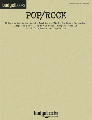 Book cover for Pop/Rock