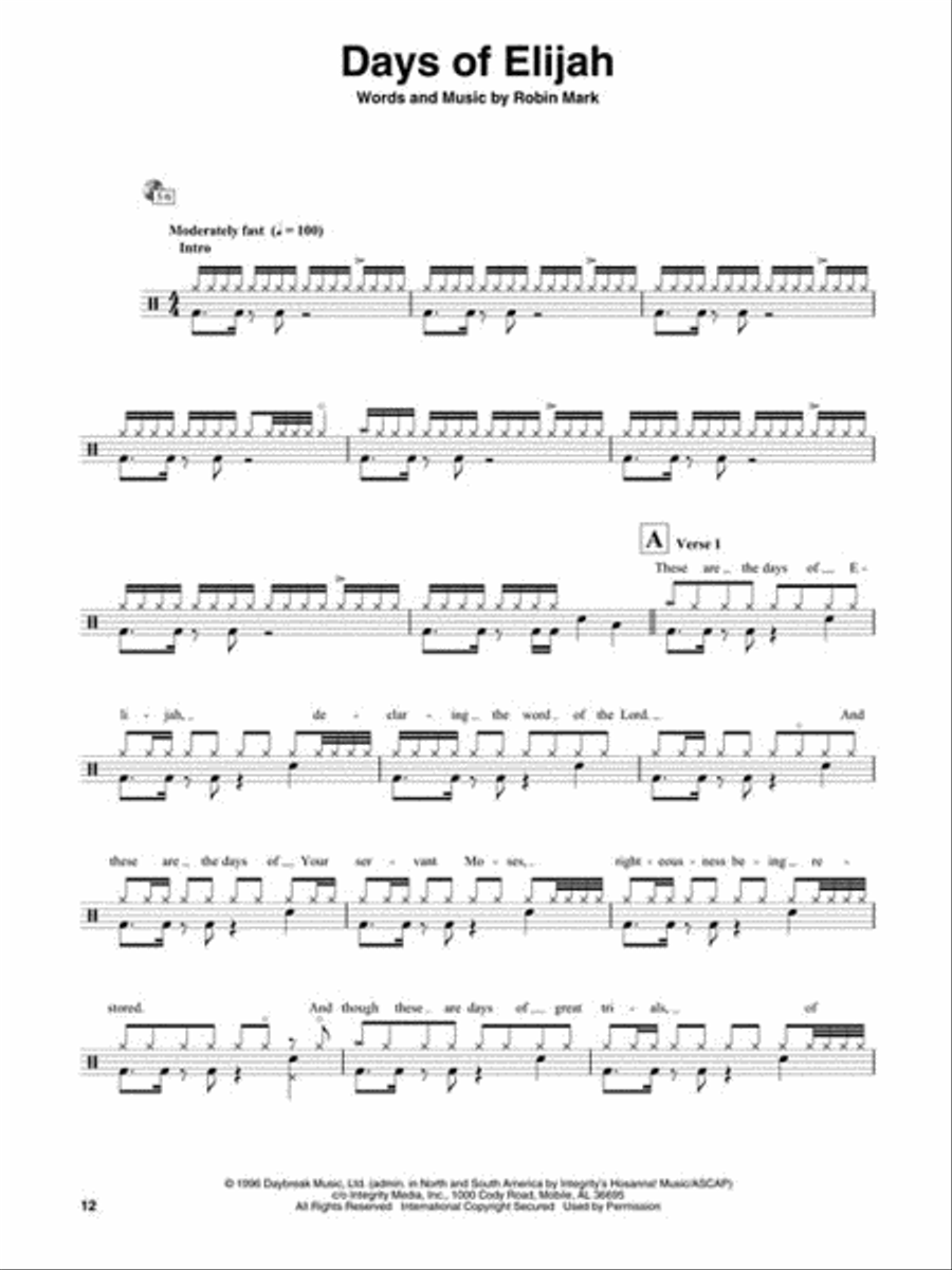 How Great Is Our God - Drums Edition Drums scores gallery preview page 2