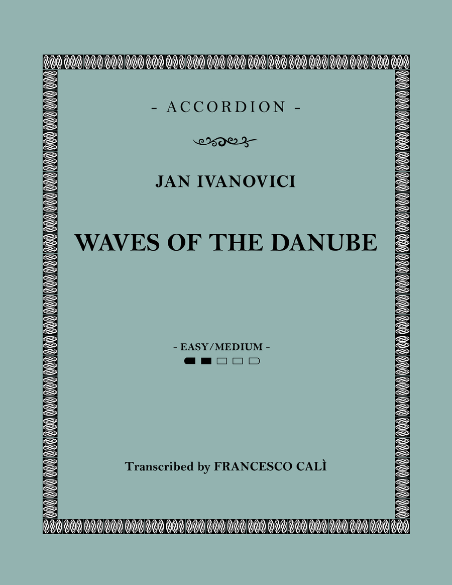 Waves of the Danube Accordion scores gallery preview page 1