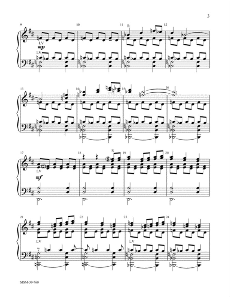Let All Things Now Living 5-Octaves scores gallery preview page 3