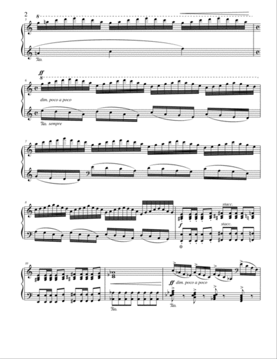 Wahkeena Falls Piano Solo scores gallery preview page 2