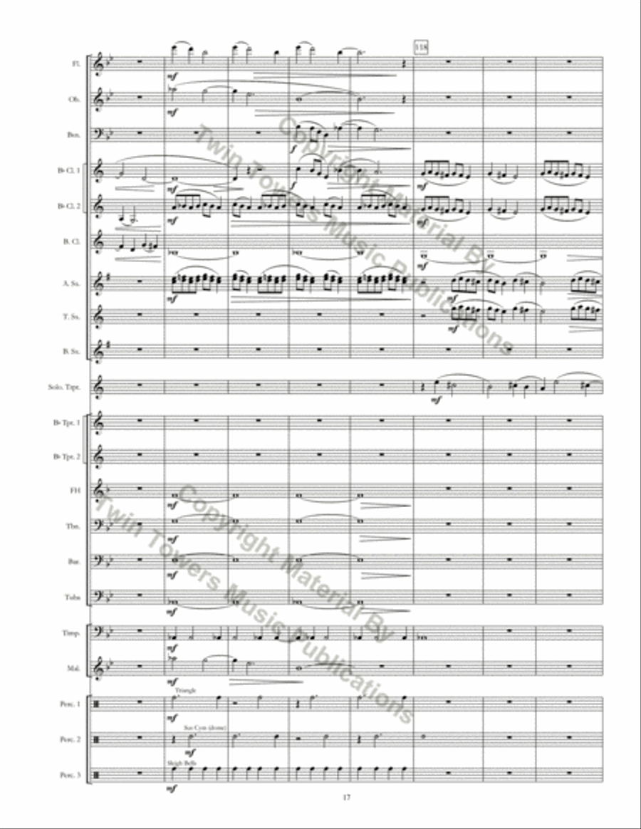 Sinfonia Concert Band scores gallery preview page 18