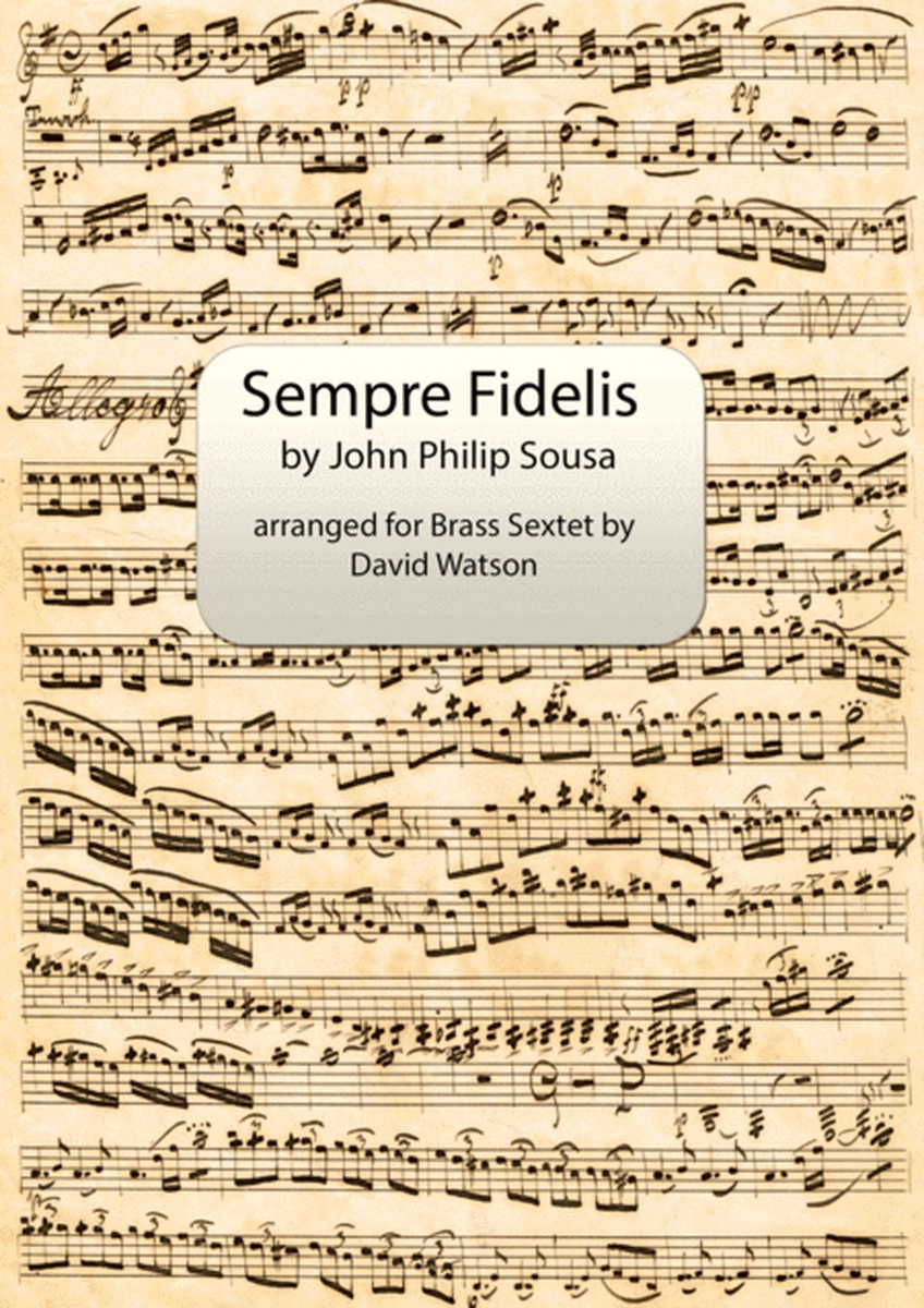 Semper Fidelis for Brass Sextet image number null