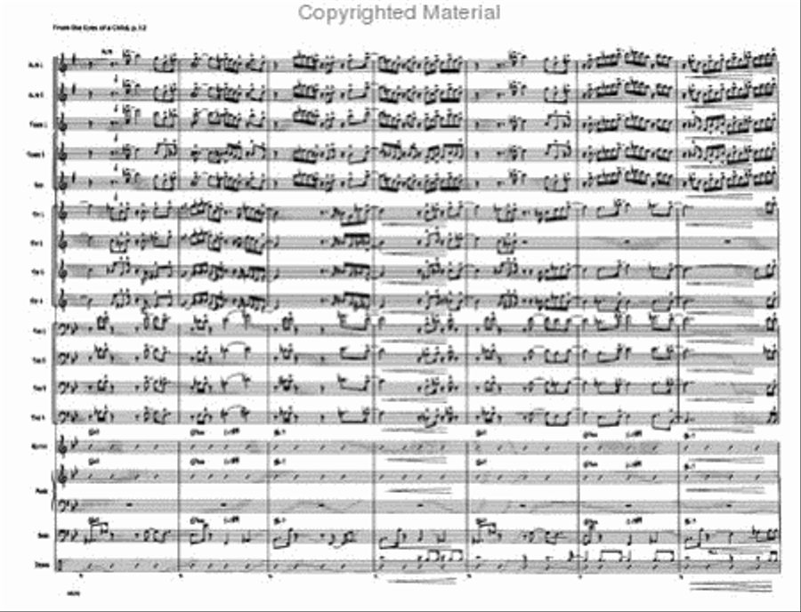 From the Eyes of a Child From the Eyes of a Child Jazz Ensemble scores gallery preview page 11