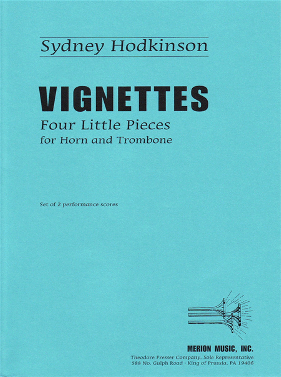 Vignettes Vignettes Chamber Music scores gallery preview page 1