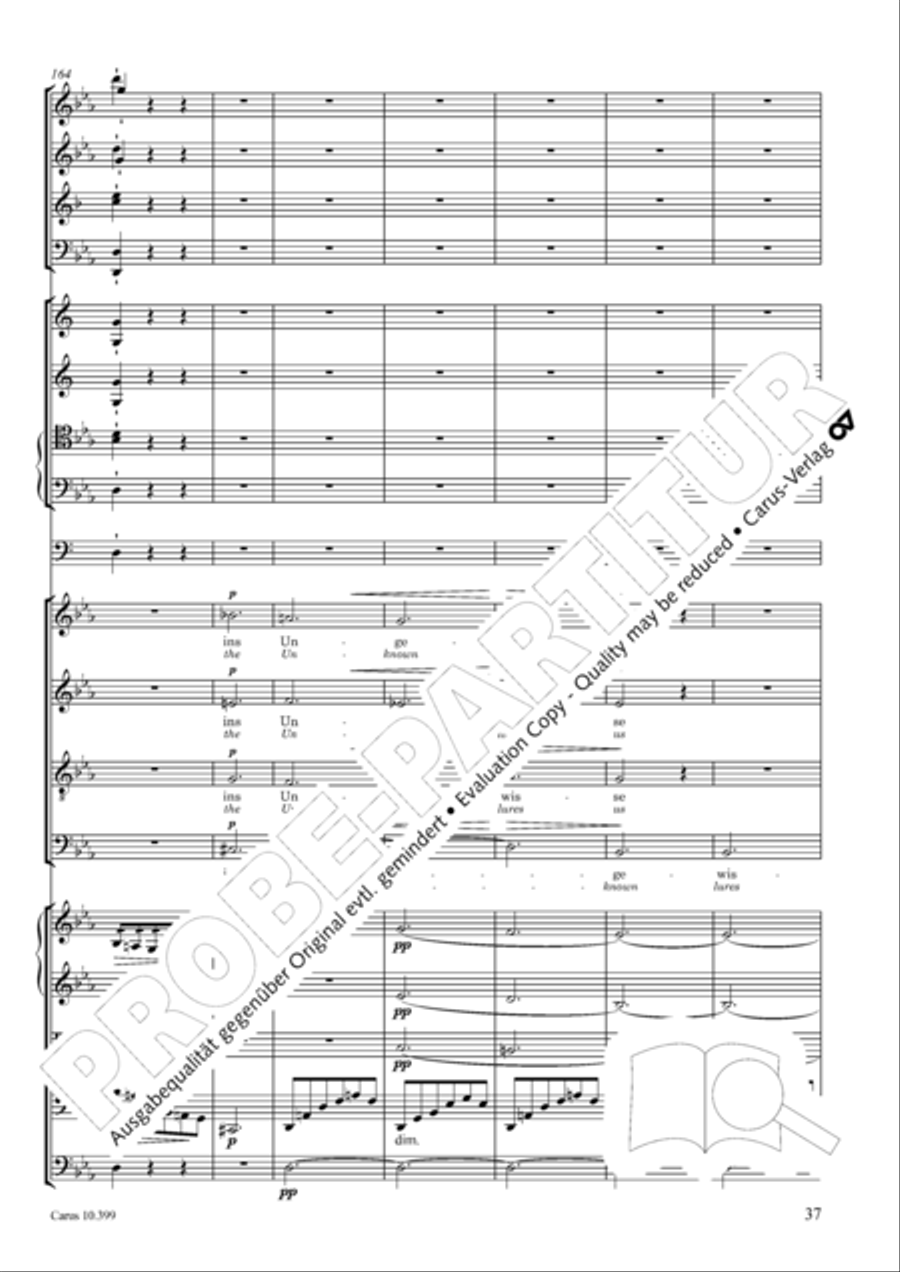 Schicksalslied, Op. 54 Schicksalslied, Op. 54 4-Part scores gallery preview page 38