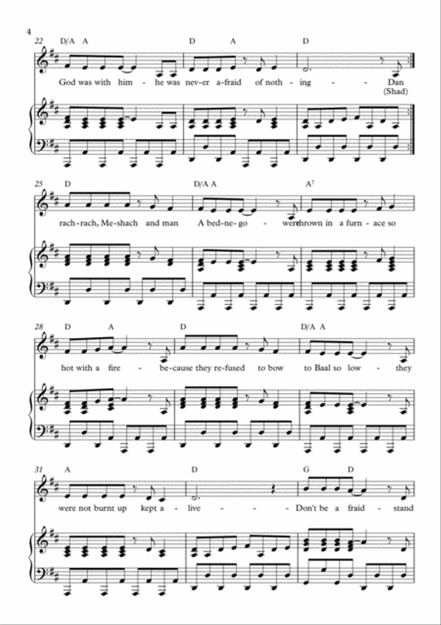 Never Afraid Never Afraid Voice scores gallery preview page 4
