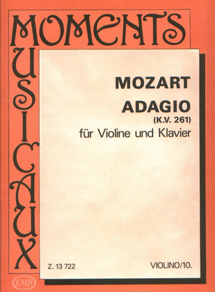 Book cover for Adagio K. 261