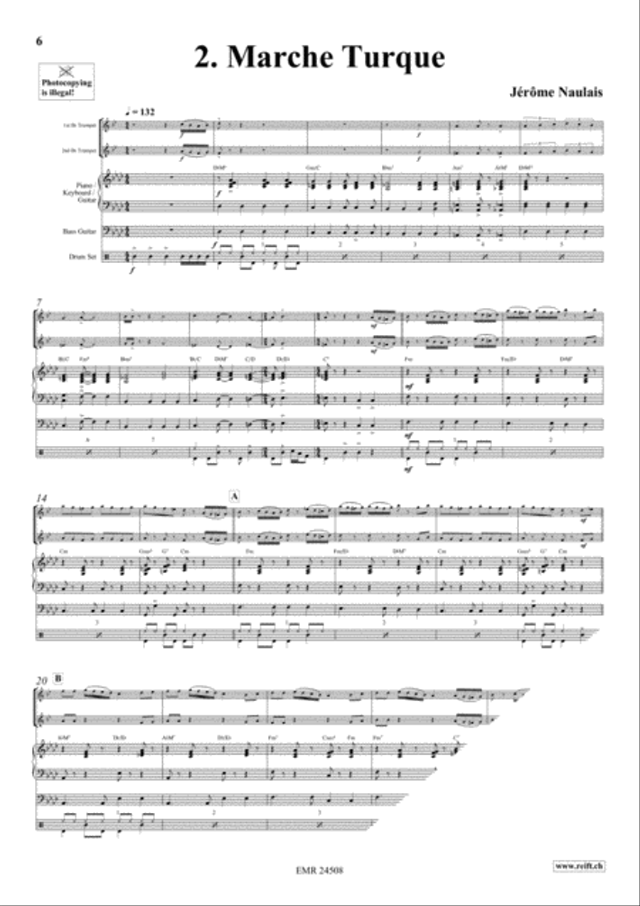 Play With Your Band Volume 4 Trumpet scores gallery preview page 4