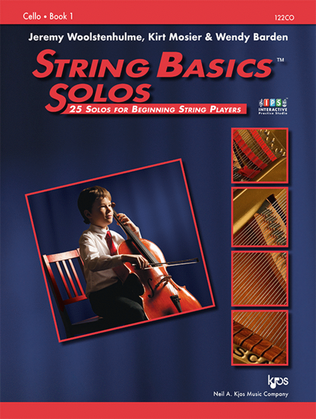 Book cover for String Basics Solos, Book 1, Cello