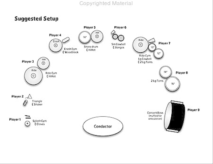 Songo Concertino Songo Concertino Percussion Ensemble scores gallery preview page 5