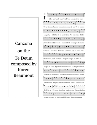 Canzona on the Te Deum