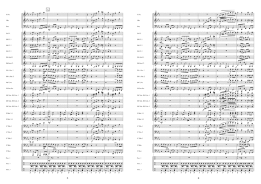 Let's Get Loud Let's Get Loud Brass Band scores gallery preview page 4