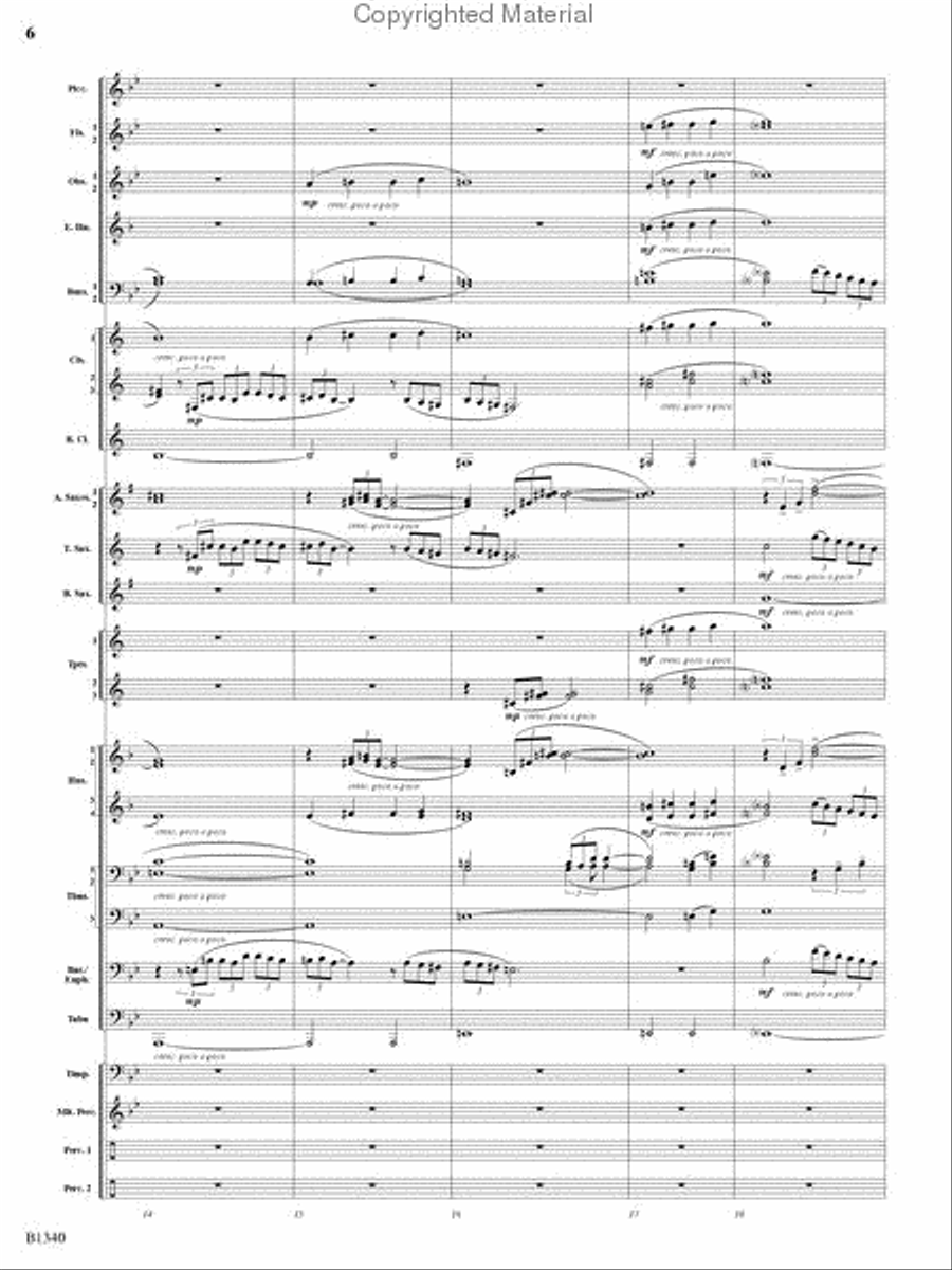 Winged Victory Concert Band scores gallery preview page 4