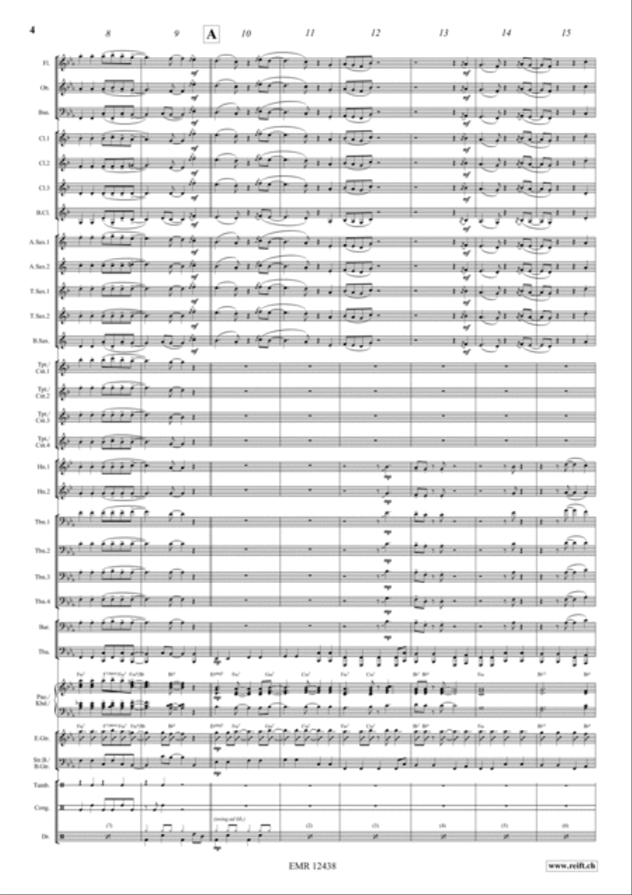 Chicago Concert Band scores gallery preview page 4