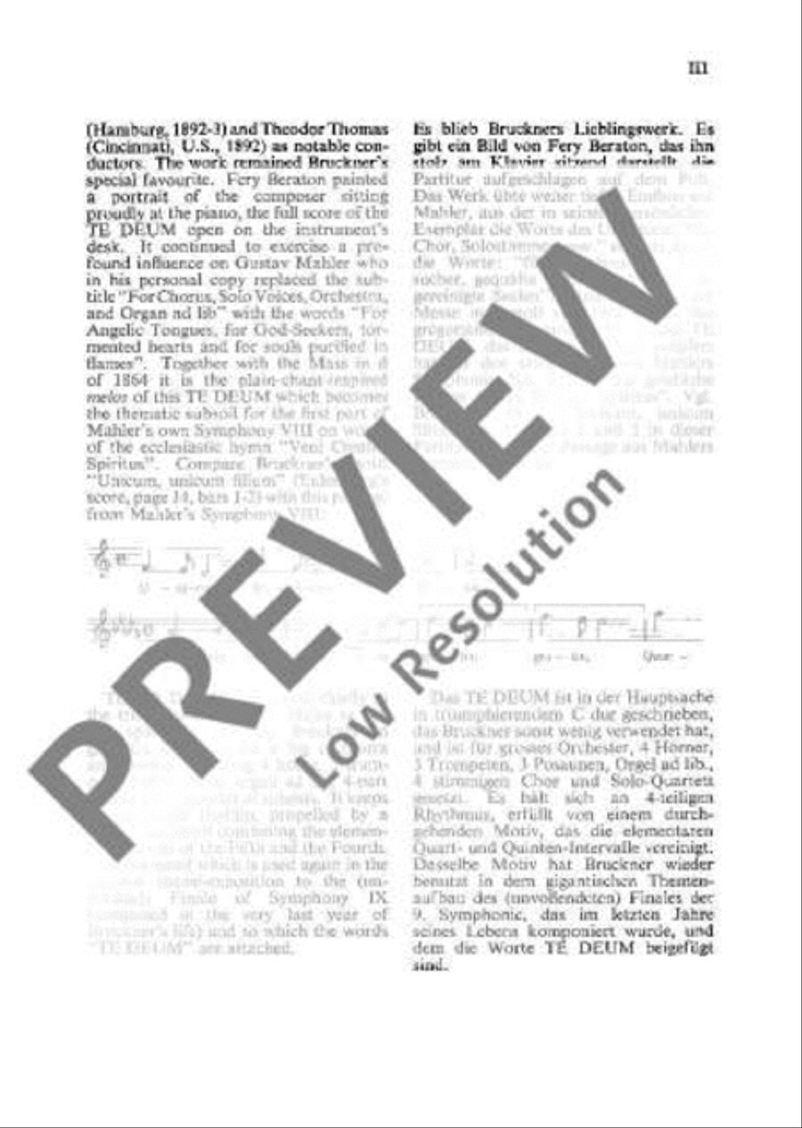 Te Deum Te Deum Choir scores gallery preview page 8