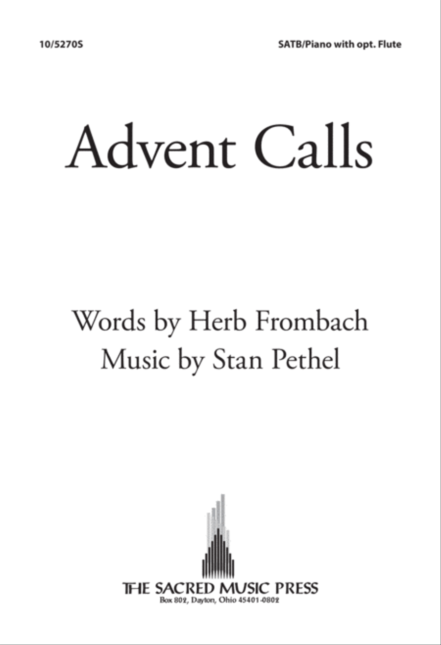 Advent Calls 4-Part scores gallery preview page 1