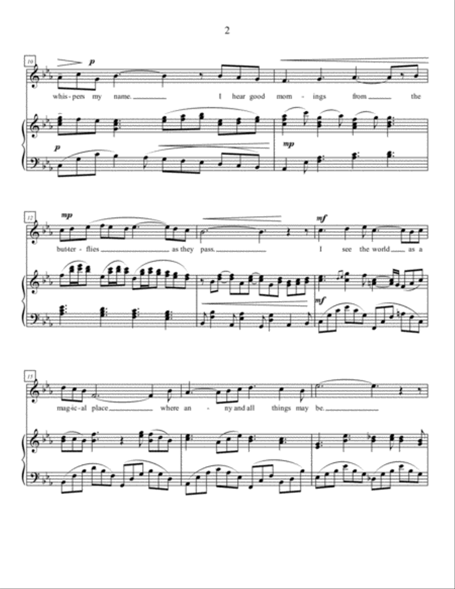 Dreams, Magic and Other Realities Collection Voice Solo scores gallery preview page 6
