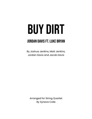 Book cover for Buy Dirt