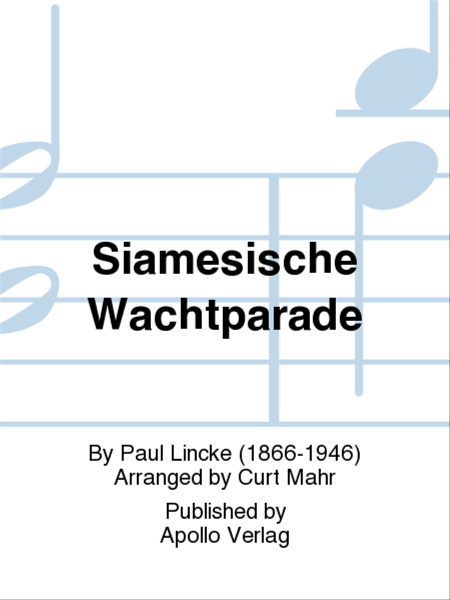 Siamesische Wachtparade Siamesische Wachtparade Accordion scores gallery preview page 1