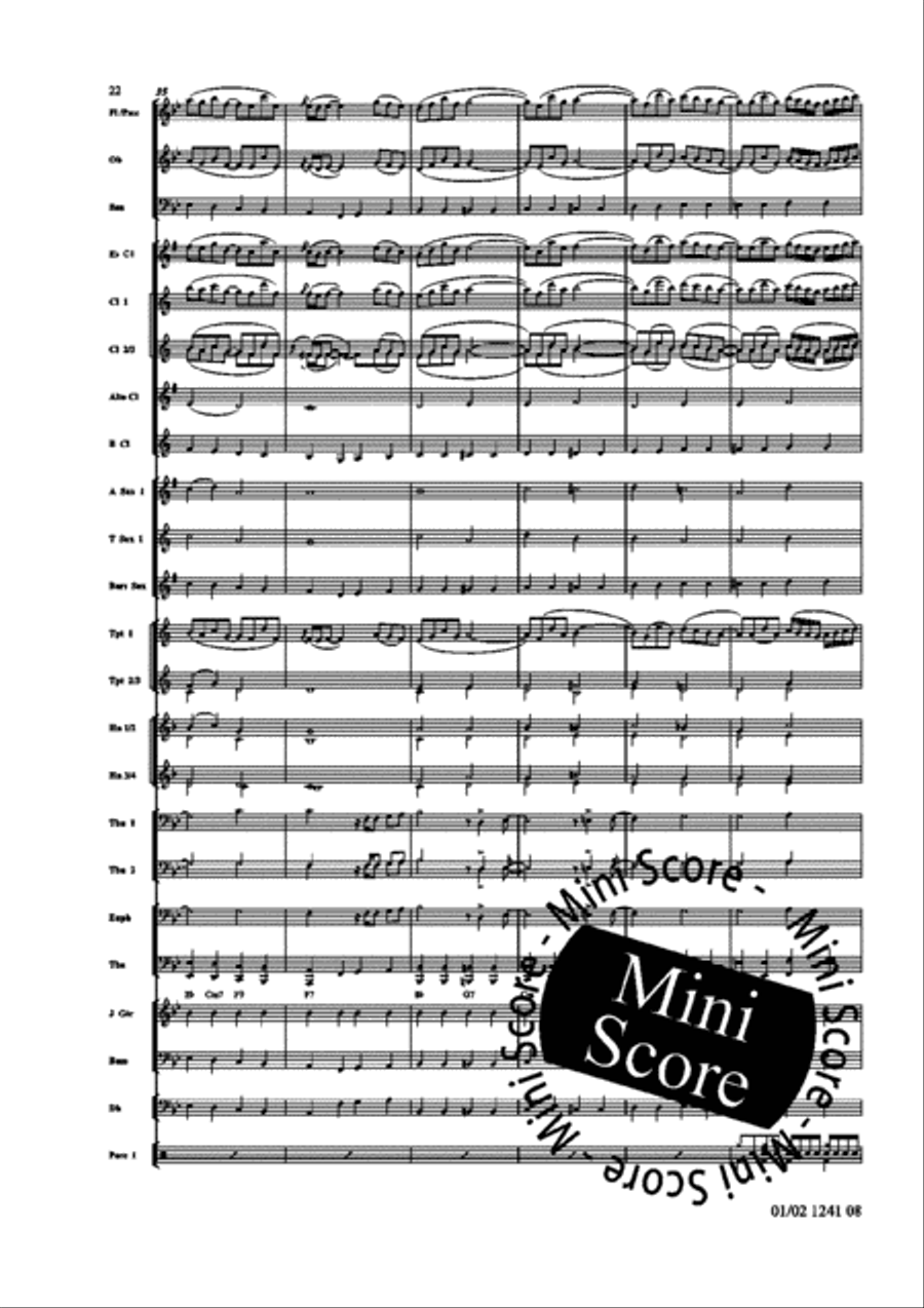 New Baroque Suite New Baroque Suite Concert Band scores gallery preview page 28