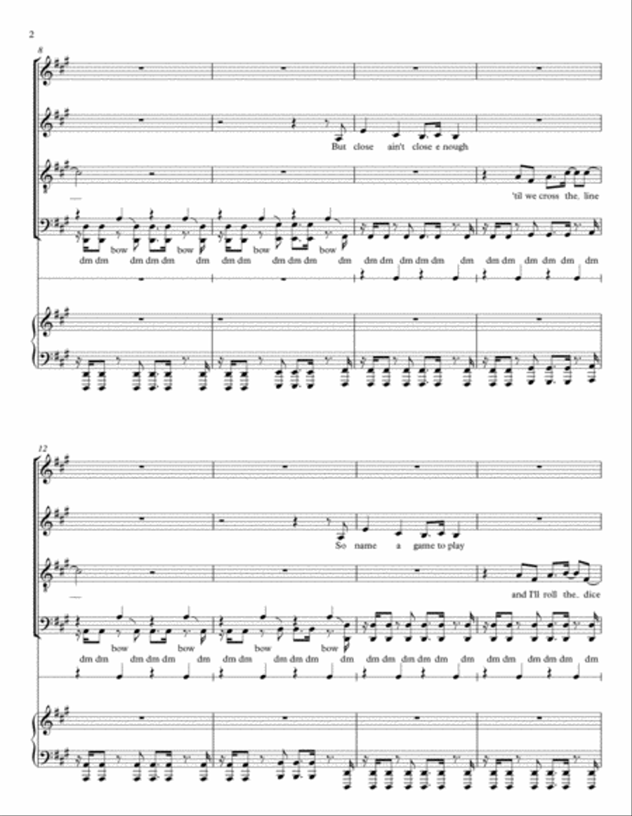 Into You Into You 4-Part scores gallery preview page 2