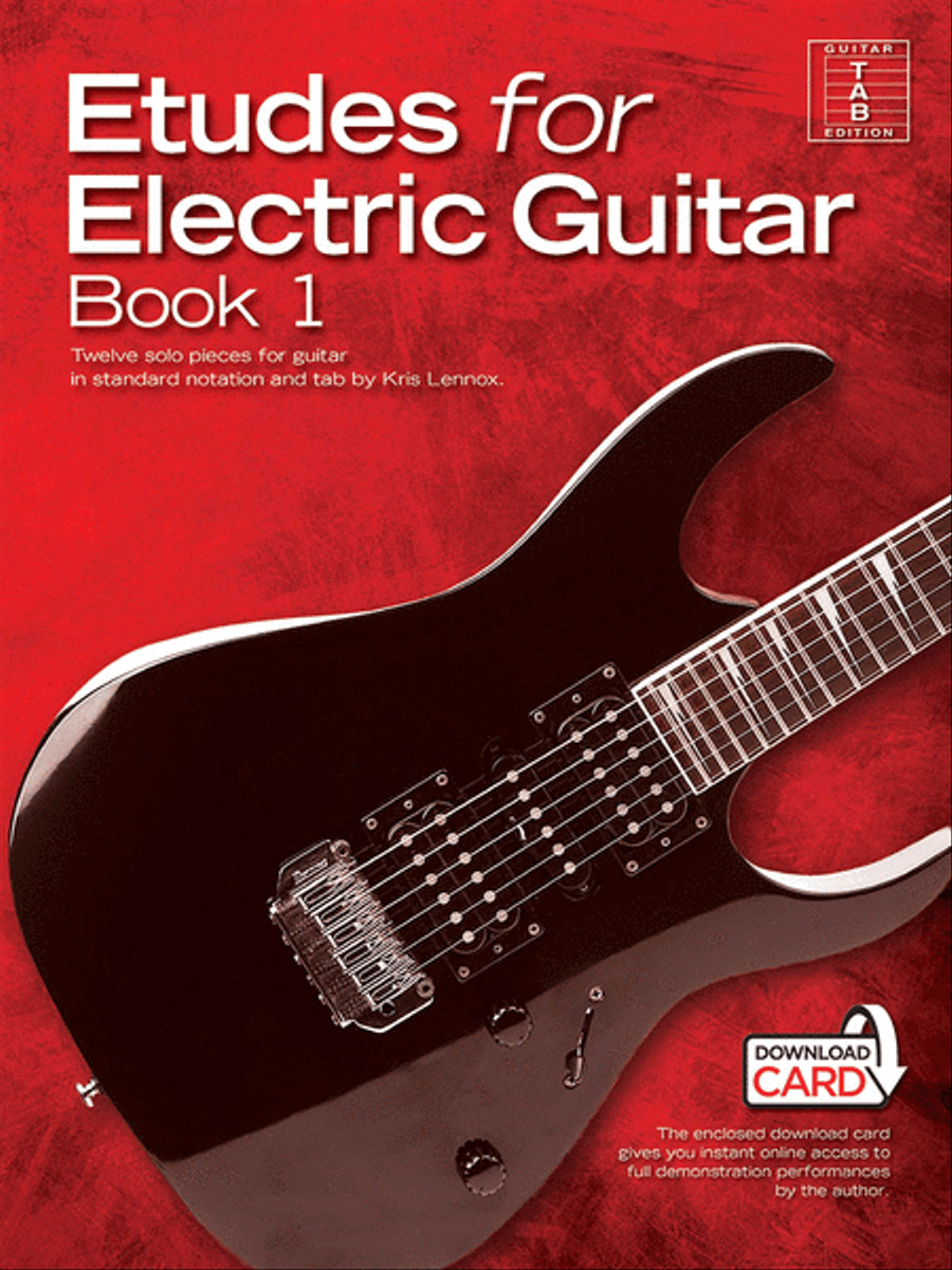 Etudes for Electric Guitar - Book 1 Electric Guitar scores gallery preview page 1