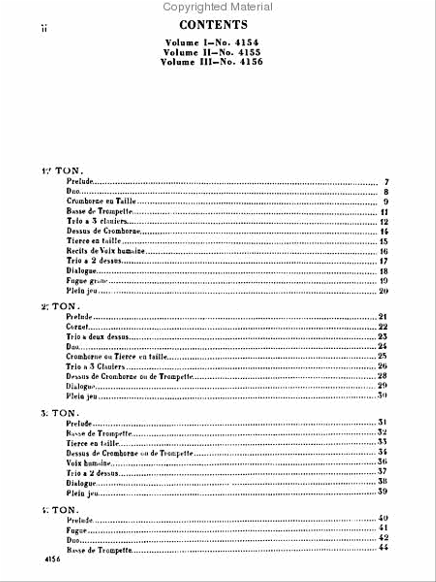 Complete Organ Works, Volume 3 Organ scores gallery preview page 3