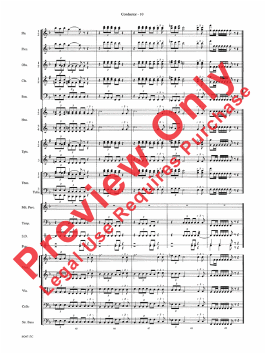 Star Wars (Main Theme) Star Wars (Main Theme) Full Orchestra scores gallery preview page 24