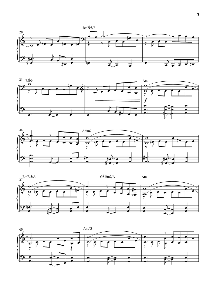 Libertango Piano Solo scores gallery preview page 3