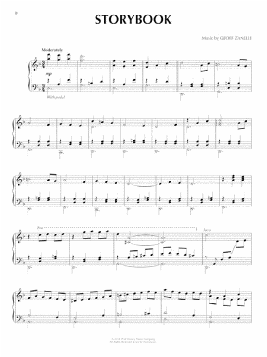 Christopher Robin Piano Solo scores gallery preview page 4