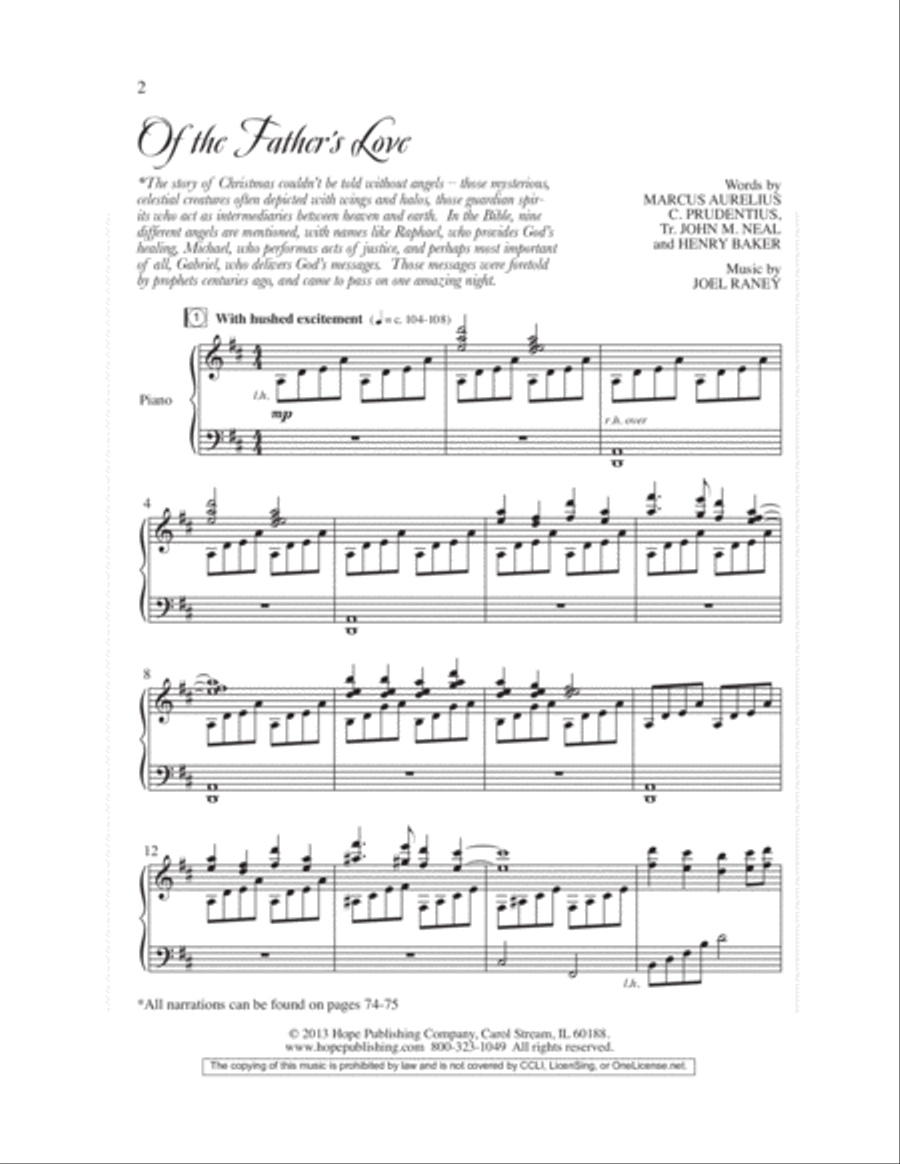 Sing with the Angels!- Score image number null