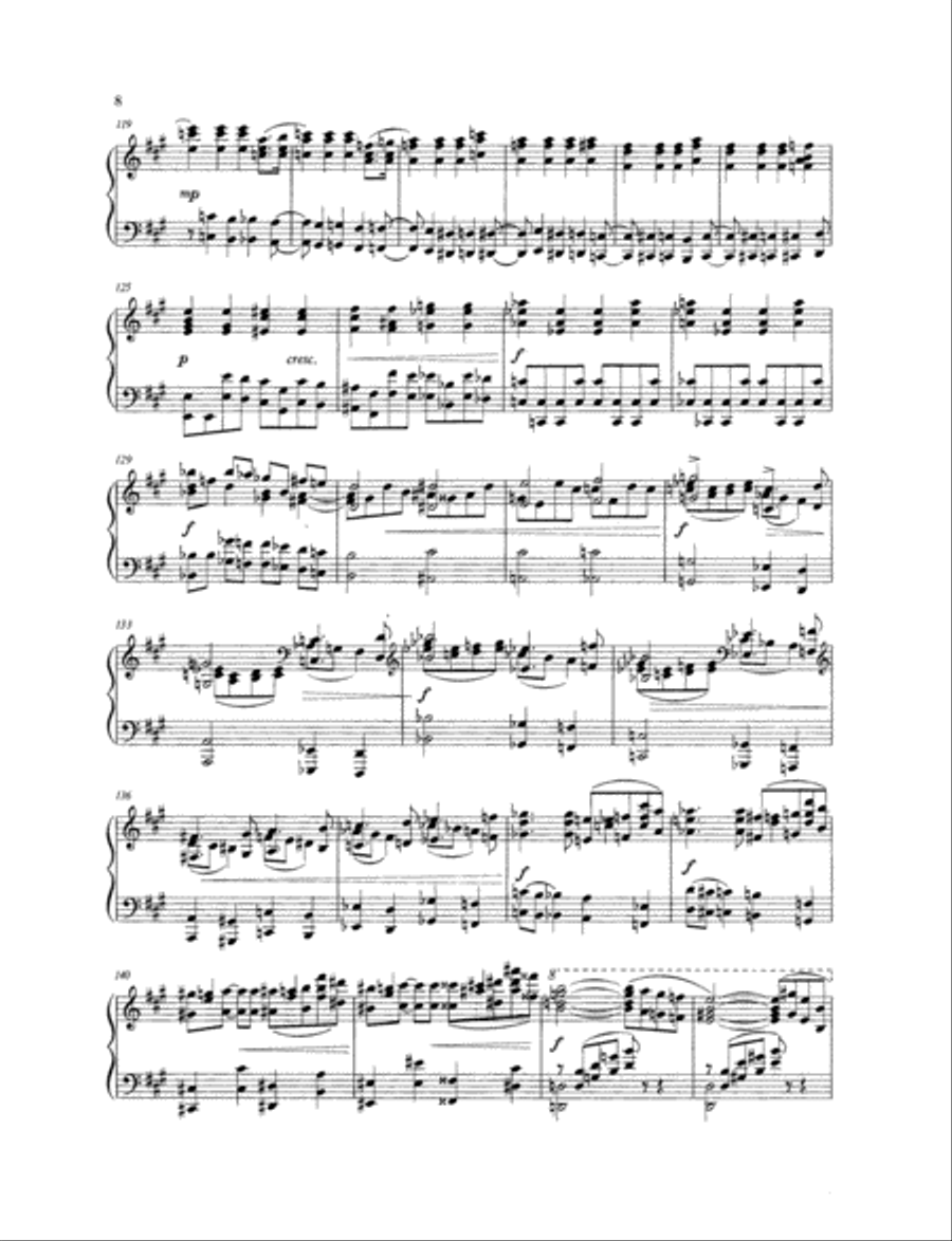 Sonata in F-sharp Minor Small Ensemble scores gallery preview page 2