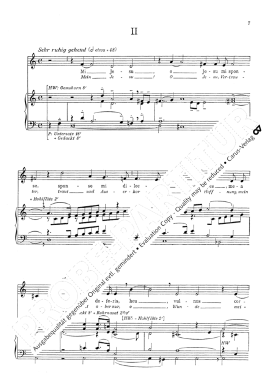 Marienklage Alto Voice scores gallery preview page 10