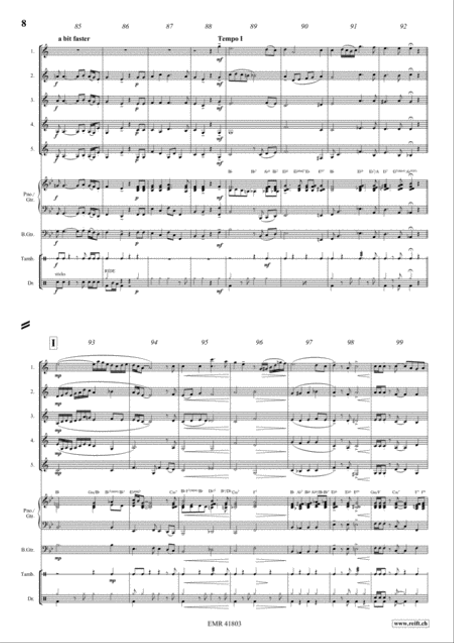 Fascinatin' Gospels Fascinatin' Gospels Trumpet scores gallery preview page 8