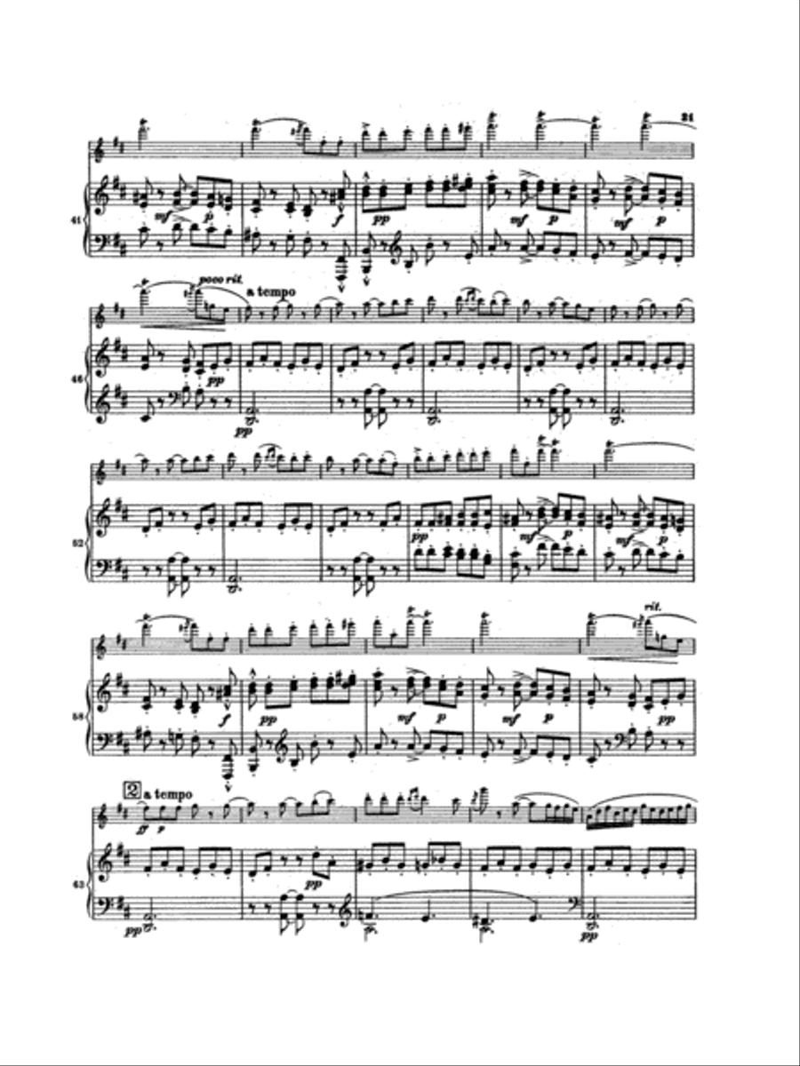 Lalo: Symphony Espagnole, Op. 21 Violin Solo scores gallery preview page 2