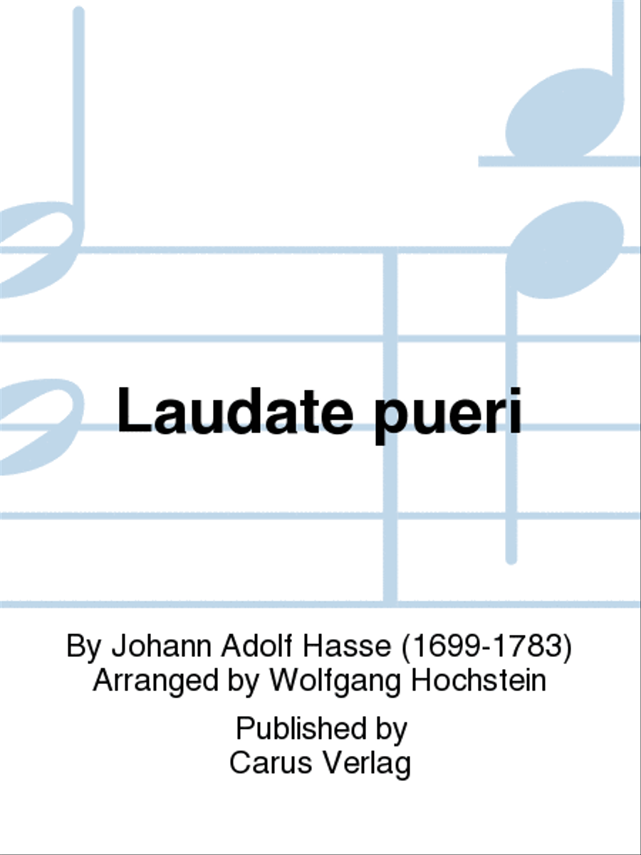 Laudate pueri Double Bass scores gallery preview page 1