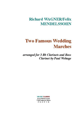 Two Famous Wedding Marches
