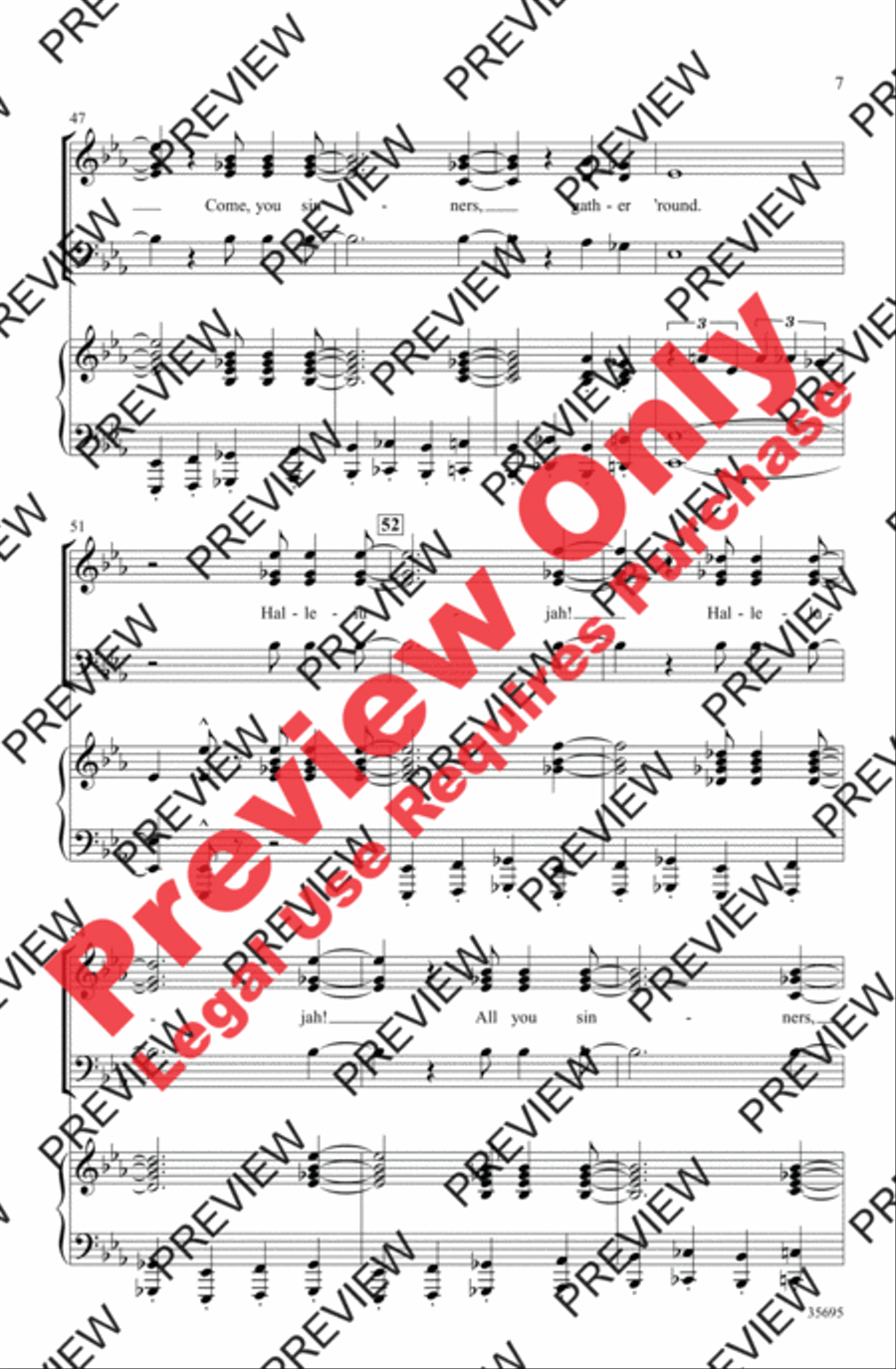 Get Happy 3-Part scores gallery preview page 7