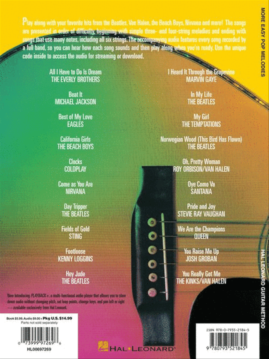 More Easy Pop Melodies – Third Edition Acoustic Guitar scores gallery preview page 7