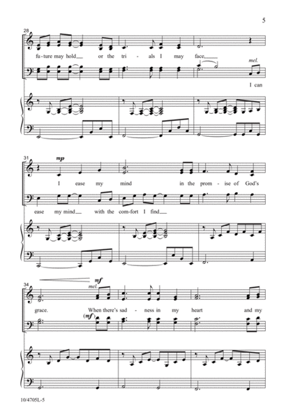 Faith to Carry On by Don Besig 4-Part - Sheet Music