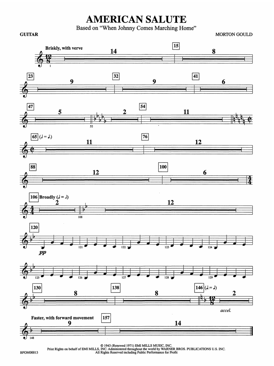 American Salute: Guitar