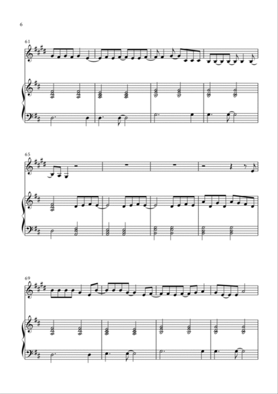 When Emma Falls In Love B-Flat Clarinet scores gallery preview page 6