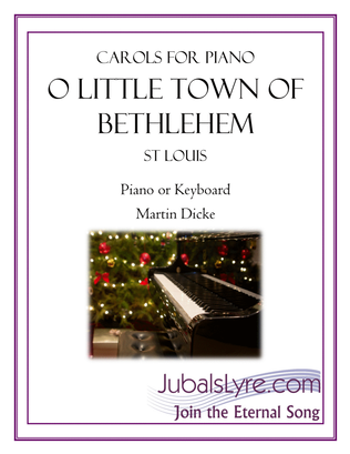 O Little Town of Bethlehem (Carols for Piano)