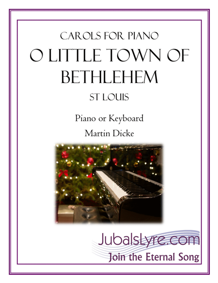 O Little Town of Bethlehem (Carols for Piano) image number null