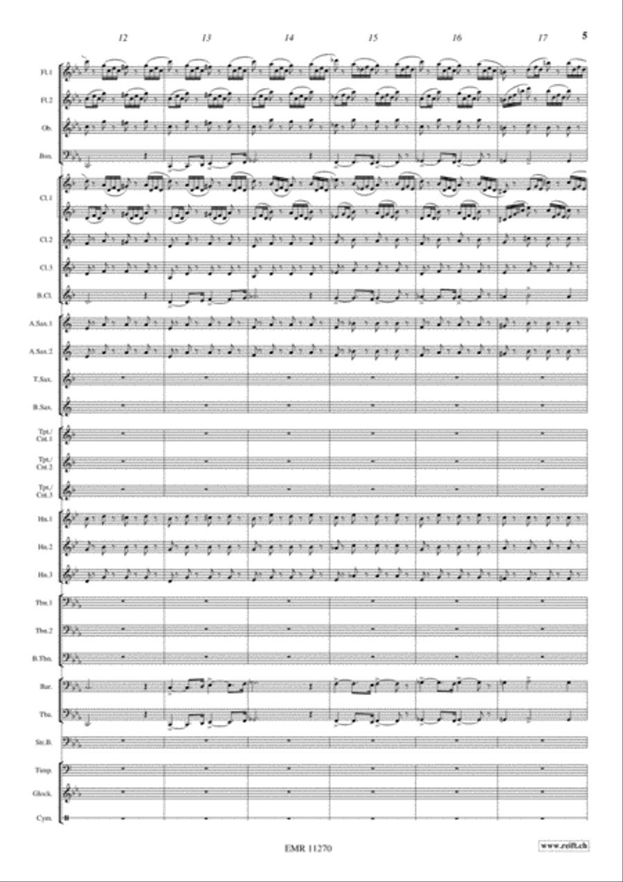 Toccata Toccata Concert Band scores gallery preview page 6