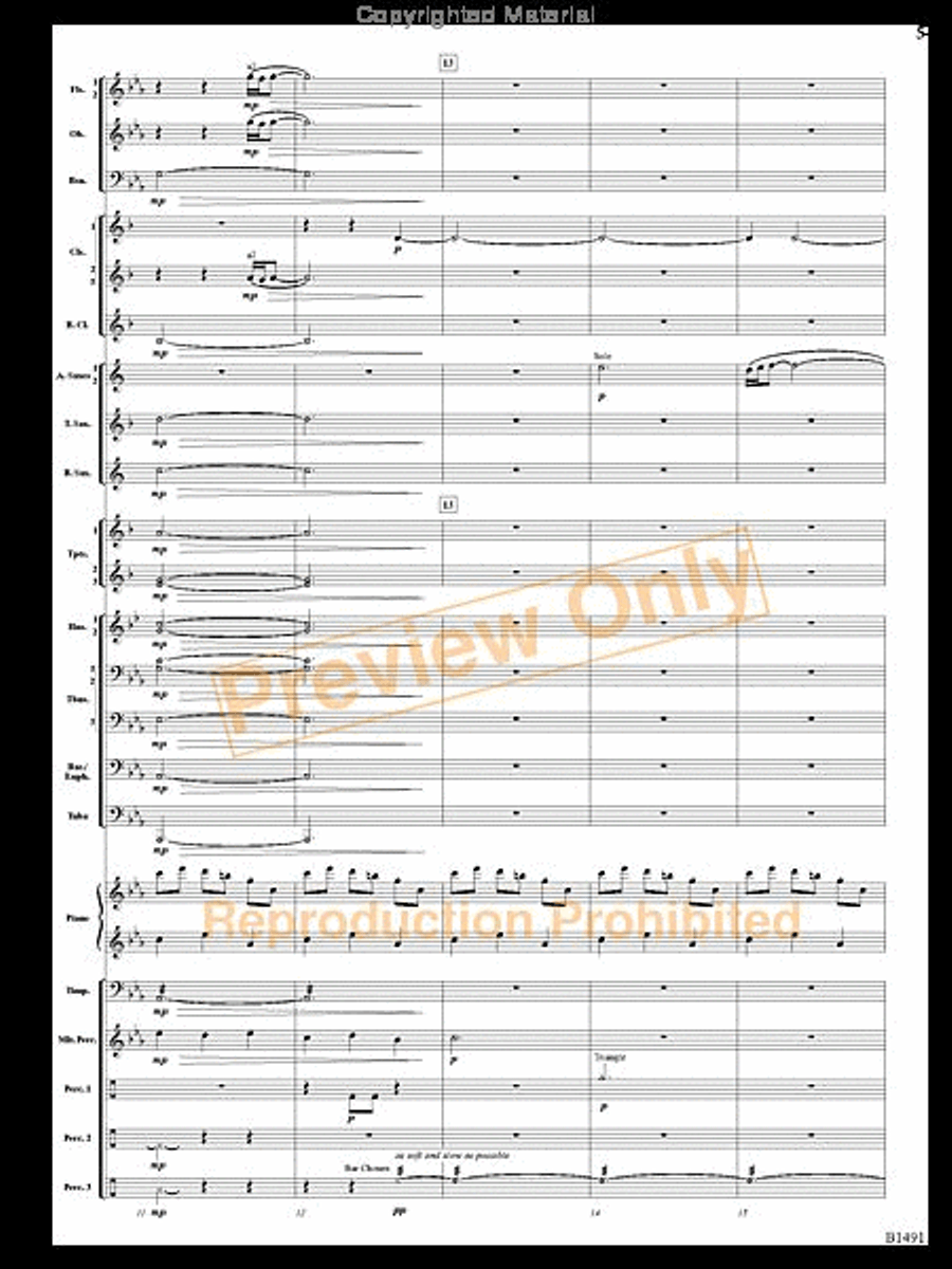 Nevermore Concert Band scores gallery preview page 4