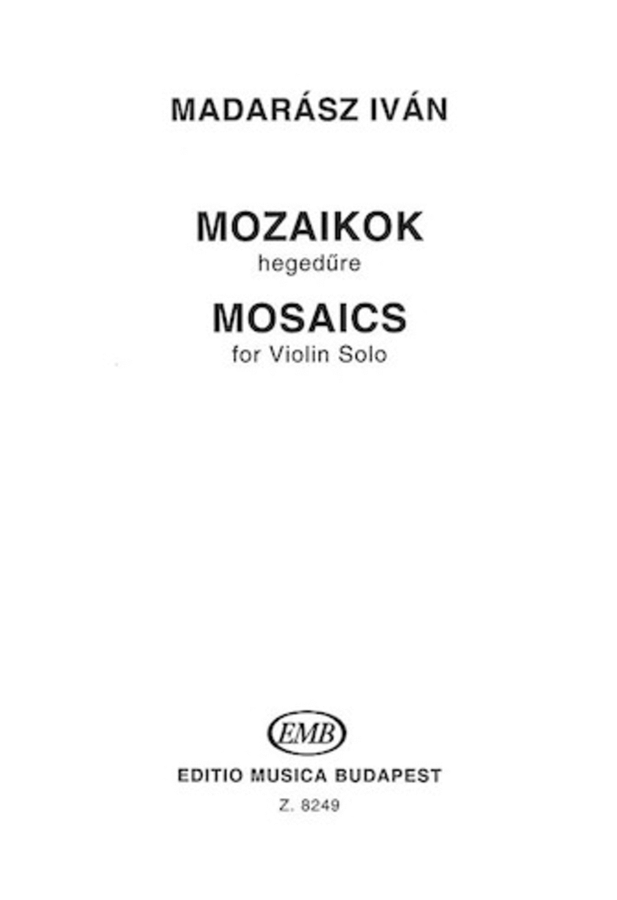 Mosaics Violin Solo scores gallery preview page 1