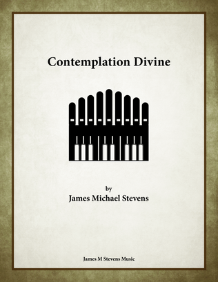 Book cover for Contemplation Divine - Organ Solo