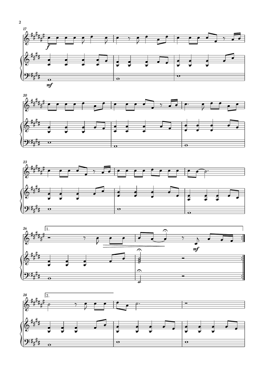 I Can Only Imagine I Can Only Imagine B-Flat Trumpet scores gallery preview page 2